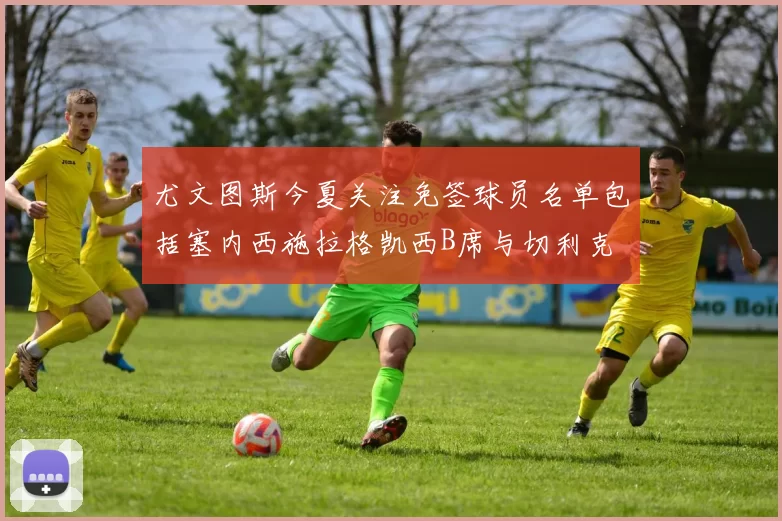 尤文图斯今夏关注免签球员名单包括塞内西施拉格凯西B席与切利克
